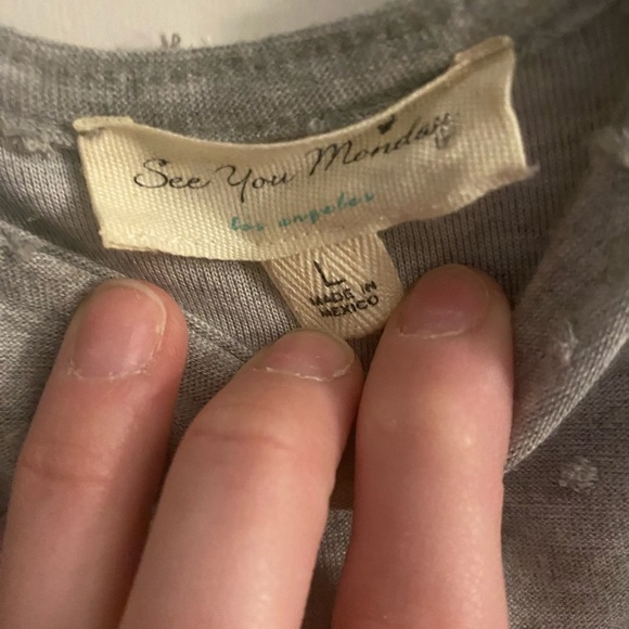 💜 See you Monday womens sundress size large - Picture 3 of 3